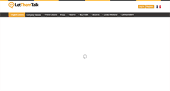 Desktop Screenshot of letthemtalk.com